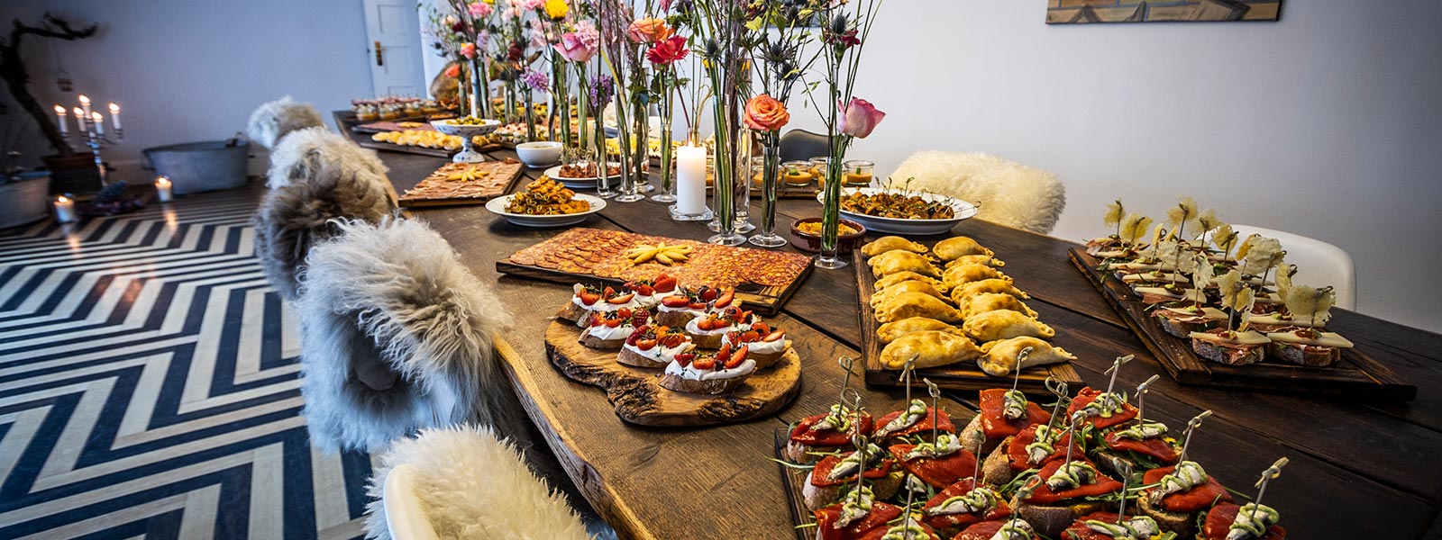 Spansk tapas catering fra Chorines Tapas